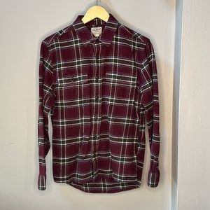 LL Bean Organic Flannel Slightly Fitted
